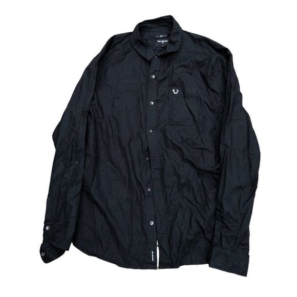 True Religion Other - TRUE Religion Long Sleeve Essential Shirt XXL Black